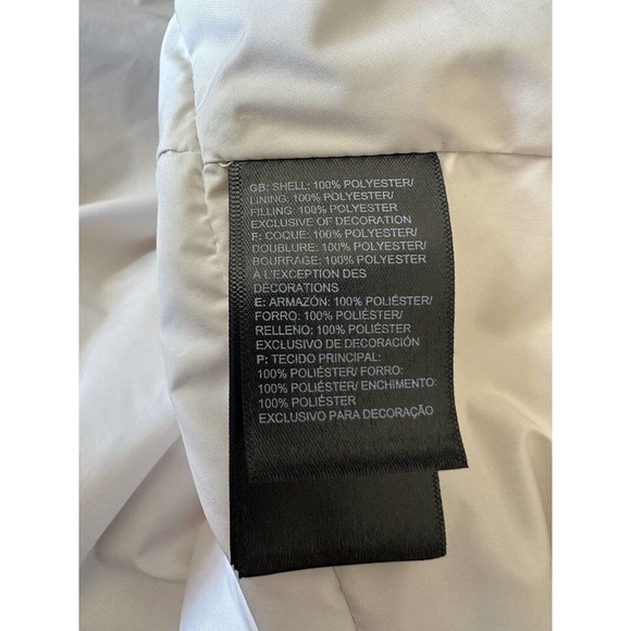 *Flaw The North Face Shake Shack Logo Everyday Insulated Vest Puffer Colorblock - Picture 14 of 16